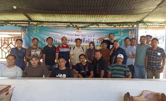 Perkuat Silaturahmi, Kadis PUPR Aceh Barat Halal Bi Halal Dengan Insan&nbsp;Pers