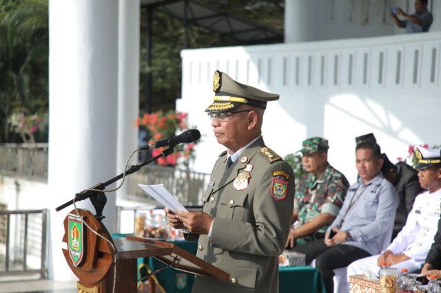 Bupati Asahan Pimpin Upacara HUT SATPOL PP&nbsp;ke-74