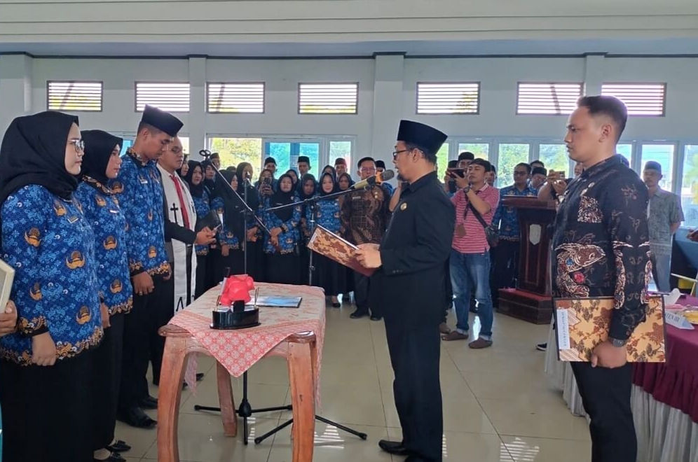 Pemda Kaur Lantik 571 Pejabat Fungsional, Termasuk PPPK Tahun 2022 dan 2023