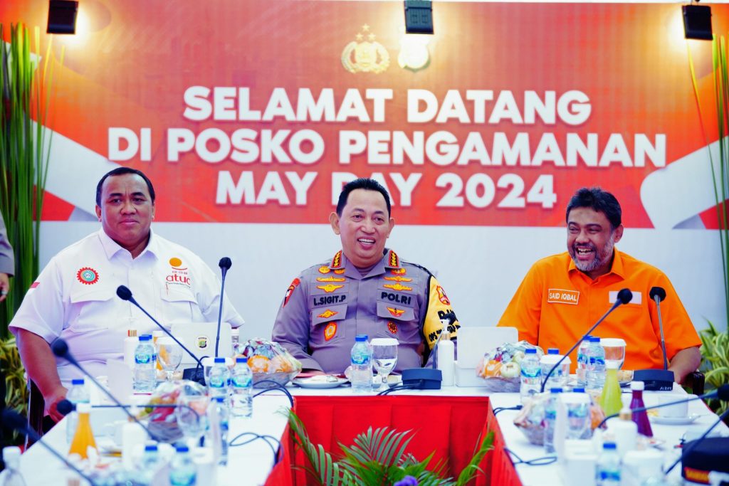 Komitmen Kapolri di Aksi May Day: Bentuk Timsus untuk Lindungi dan Kawal Hak&nbsp;Buruh