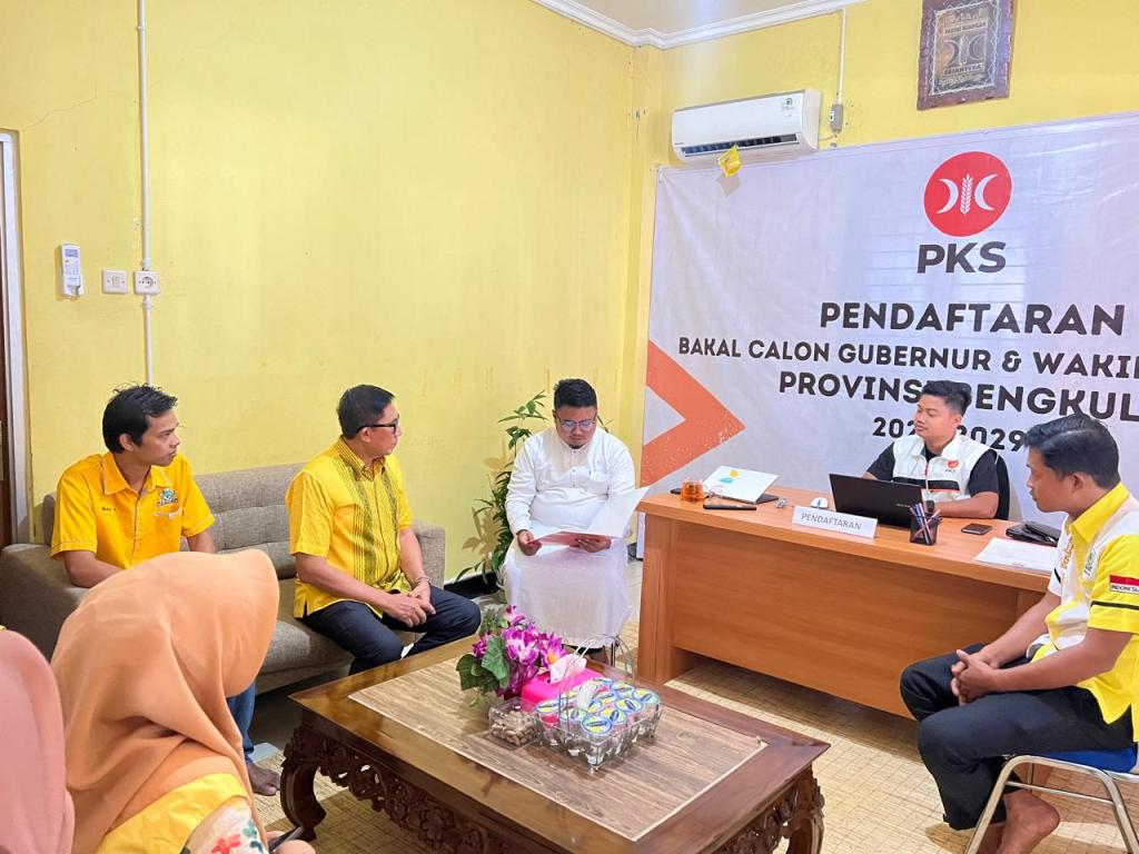 Ambil Formulir untuk Rohidin di PKS, Samsu Amanah Sebut Sangat Mungkin Golkar Kembali&nbsp;Berkoalisi