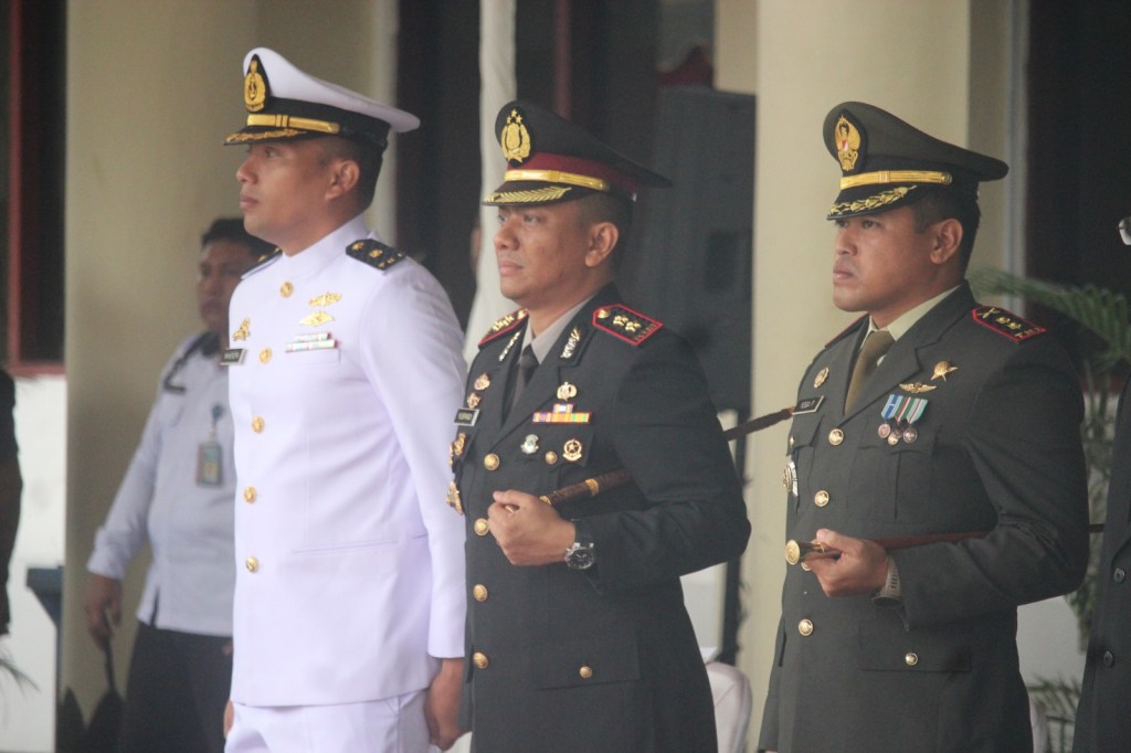 Kapolres Kobar Hadiri Upacara Peringatan Hari Lahir Pancasila Tingkat Kabupaten