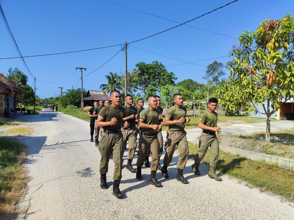 Satbrimob Polda Kalteng Gelar Latihan Bela Diri Rutin untuk Tingkatkan Kemampuan Personel