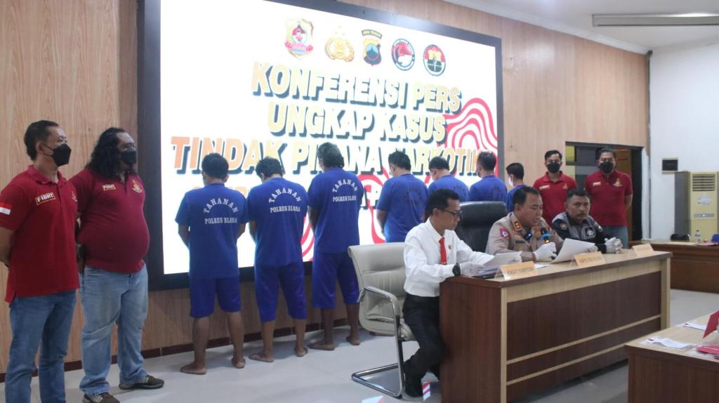 Diduga Pengedar Sabu di Cepu, Seorang Pria Diamankan Satresnarkoba Polres&nbsp;Blora