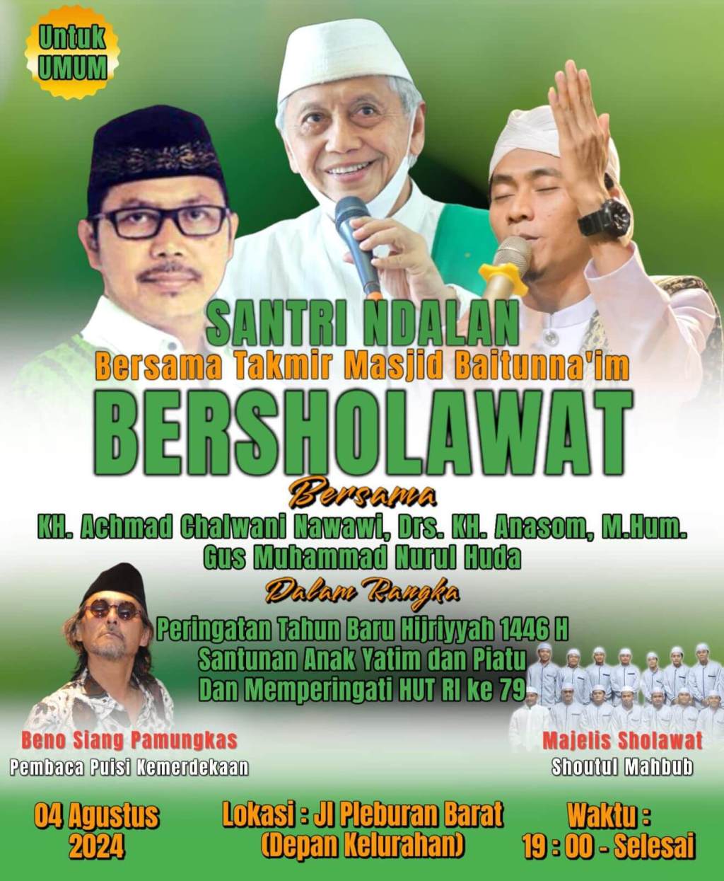 Ponpes Santri Ndalan Gelar Pengajian Akbar Bersholawat di&nbsp;Semarang