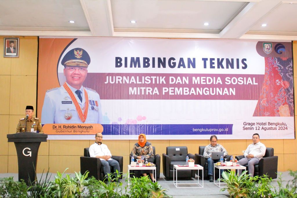 Pemprov Bengkulu Gelar Bimtek Media Sosial untuk Wartawan dan Admin OPD