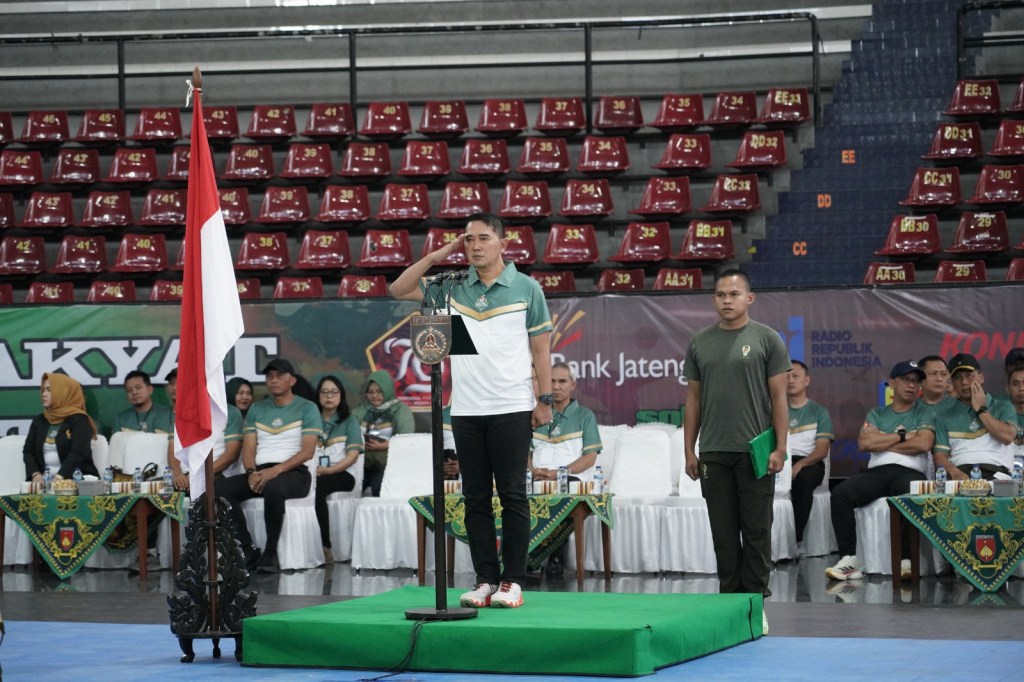 Open Tournament Bola Voli Piala Panglima TNI TA 2024 Resmi Dibuka di Gelanggang Olahraga Sritex&nbsp;Surakarta