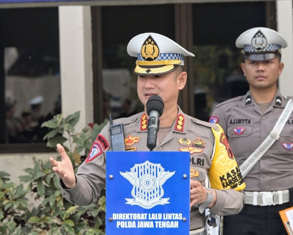 Melalui Gatur Pagi, Polda Jateng Ciptakan Rasa Aman Dan Nyaman Di Jalan Raya