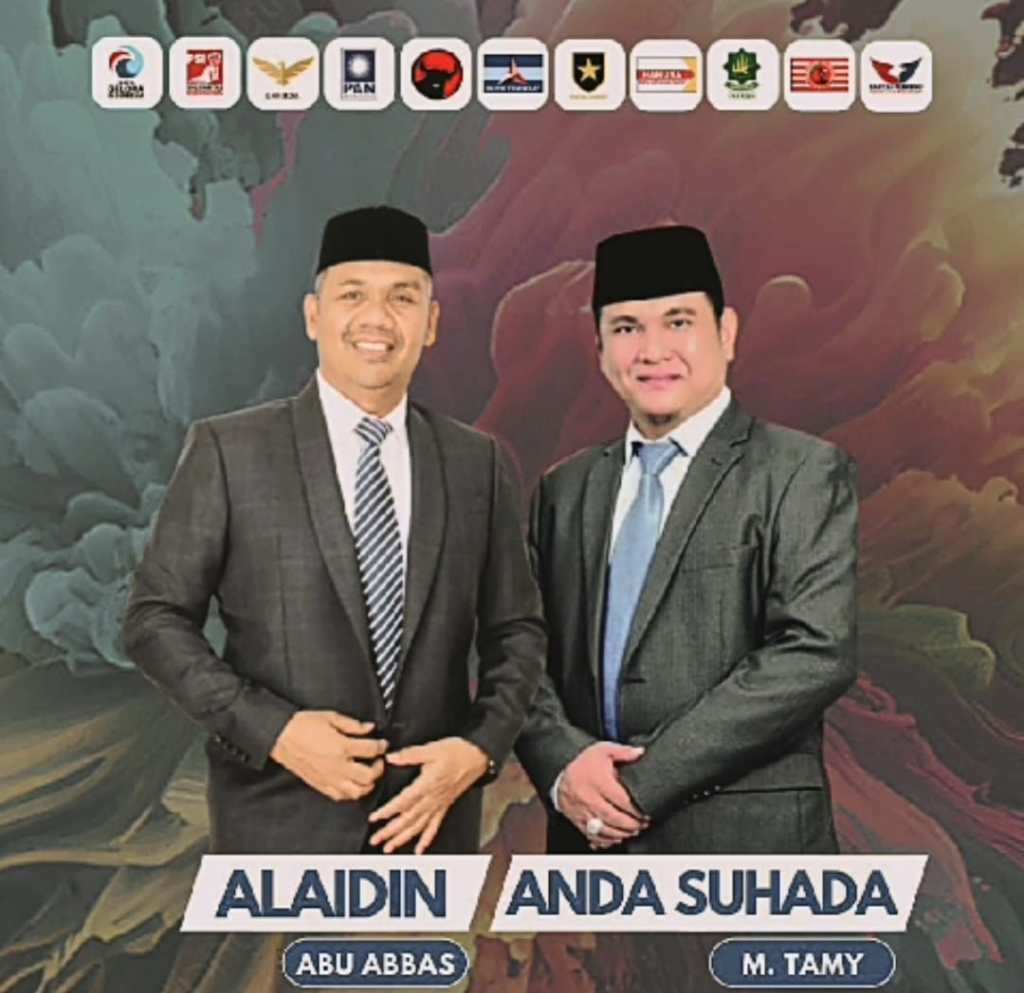 Alaidin Abu Abas Gandeng Anda Suhada untuk Pilkada Aceh Tengah 2024