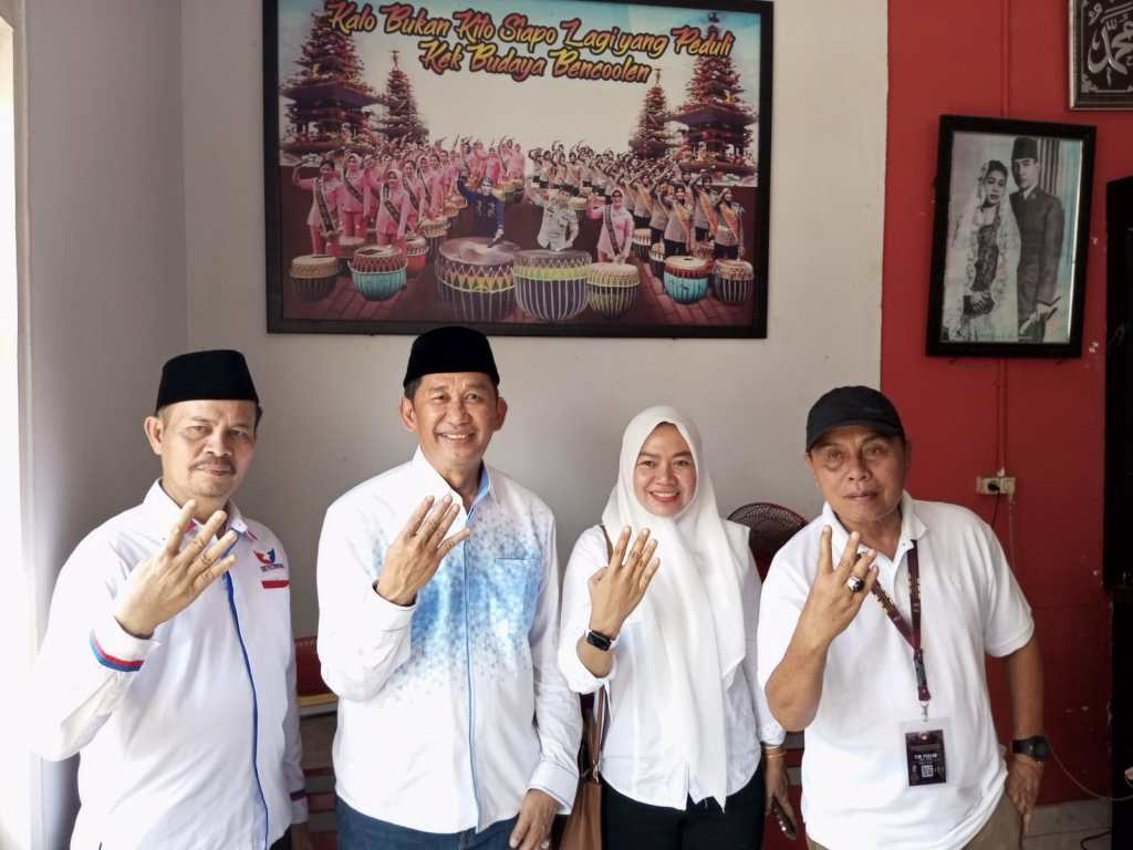 Dukungan Pasangan Benny-Farizal Nomor Urut 4 Semakin Menguat, Optimis Menang di Pilwalkot Bengkulu 2024