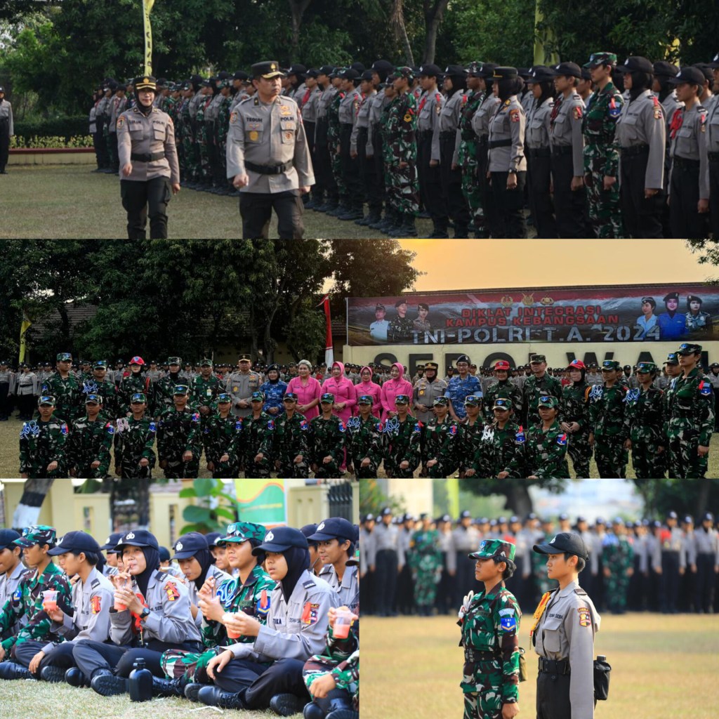 Polri,TNI AL Dan TNI AU Buka Diklat Integrasi Bintara Serentak