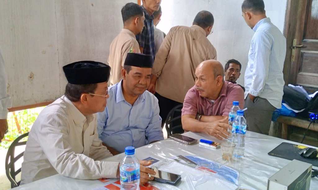 Calon AMAN Resmikan posko Tim Kecamatan Sekabupaten Pidie di&nbsp;Bentuk